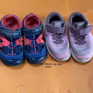 Nike & Oshkosh sneakers size 10 & 10.5